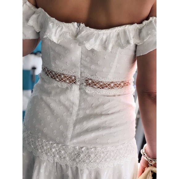 🆕Montana White Off the Shoulder Dress - Picture 5 of 7